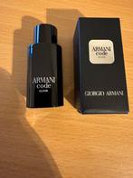 Miniatuur parfum van Armani Code Elixir, Handtassen en Accessoires, Ophalen of Verzenden, Nieuw