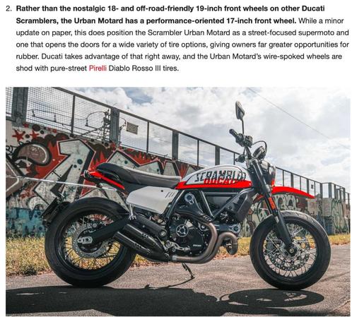 REDUIT - Ducati Scrambler Urban Motard 2023 NOUVEAU!!!!, Motos, Motos | Ducati, Particulier, Naked bike, plus de 35 kW, 2 cylindres