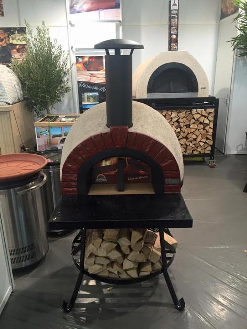 Portable tuinoven pizzaoven AMALFI AD70 Red brick, Tuin en Terras, Tuinmeubel-accessoires, Nieuw, Ophalen