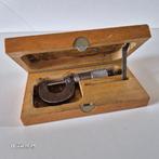 Micrometer, palmer Pav Vaduz steinmayer oud gereedschap met, Verzenden, Gebruikt