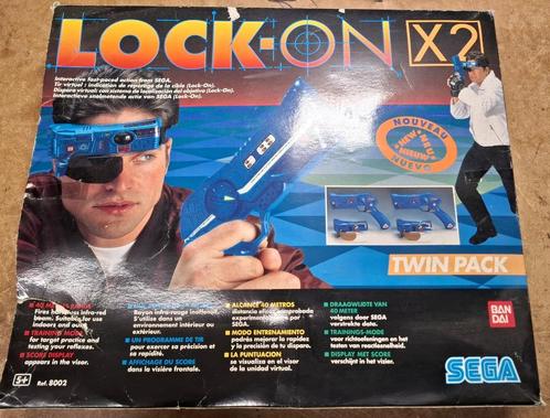 SEGA Lock-On X2 in doos., Games en Spelcomputers, Games | Sega, Gebruikt, Master System, Shooter, 2 spelers, Vanaf 7 jaar, Ophalen of Verzenden