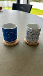 Duo theekopjes, Overige materialen, Overige typen, Nieuw, Ophalen of Verzenden