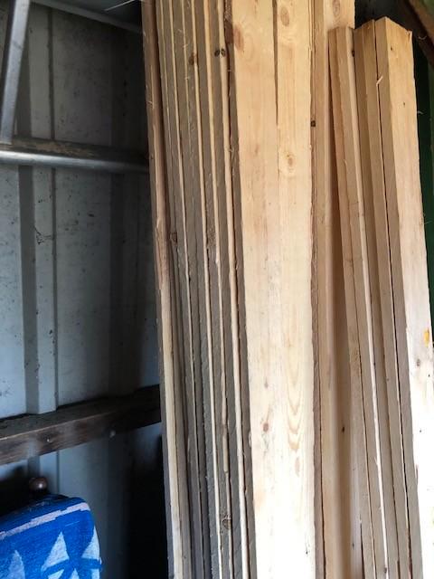 Timmerhout planken en balkjes, Doe-het-zelf en Bouw, Hout en Planken, Zo goed als nieuw, Ophalen of Verzenden