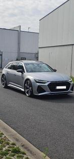Audi RS6 Avant - Keramisch - LICHTE VRACHT - PPF - 830 PK, Auto's, Automaat, RS6, Break, Zilver of Grijs