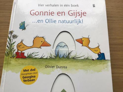 Olivier Dunrea - Gonnie en Gijsje...en Ollie natuurlijk!, Boeken, Kinderboeken | Baby's en Peuters, Gelezen, Ophalen of Verzenden