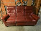 Lederen 3 zit ., Huis en Inrichting, Ophalen, Zo goed als nieuw