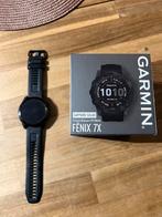 Garmin Fenix 7X Sapphire Solar, Ophalen, Waterdicht, Zo goed als nieuw, Garmin
