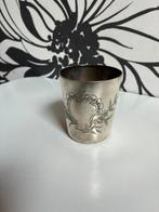 Vintage verzilverde beker Christofle, Ophalen of Verzenden, Zilver