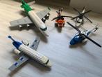 Lot van Lego-vliegtuigen en helikopters, Complete set, Gebruikt, Lego, Ophalen