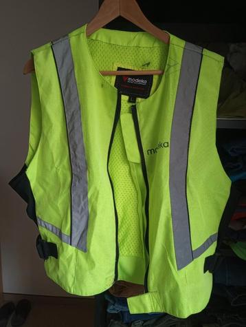 Surveste moto fluo