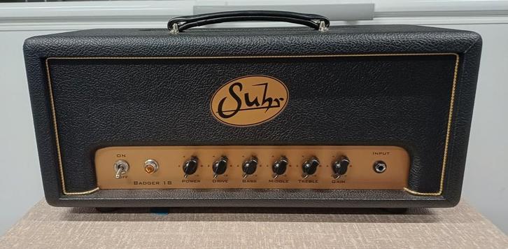 Suhr Badger 18watt handwired head incl flightcase, Musique & Instruments, Amplis | Basse & Guitare, Enlèvement