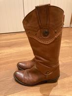 Bruin lederen cowboylaarzen, maat 41, Hoge laarzen, Bruin, Gedragen, Ophalen