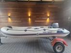 Rubberboot Yamaha 330s + yamaha buitenboordmotor 8pk tweetak, Watersport en Boten, Ophalen, Yamaha, Zo goed als nieuw, Hout