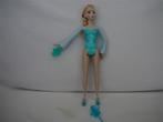 Mooie barbiepop Frozen met lichtje, Ophalen of Verzenden, Gebruikt, Barbie