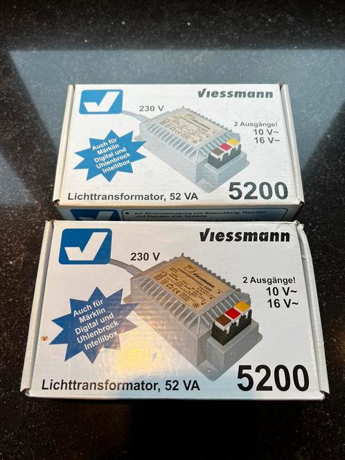 Viessmann 5200 Lichttransformator 230V, Hobby en Vrije tijd, Modeltreinen | Overige schalen, Zo goed als nieuw, Rails, Ophalen of Verzenden