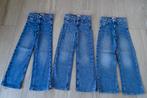 3 identieke jeansbroeken skinny fit Only 8 jaar / 128, Enlèvement ou Envoi, Utilisé, Fille, Pantalon