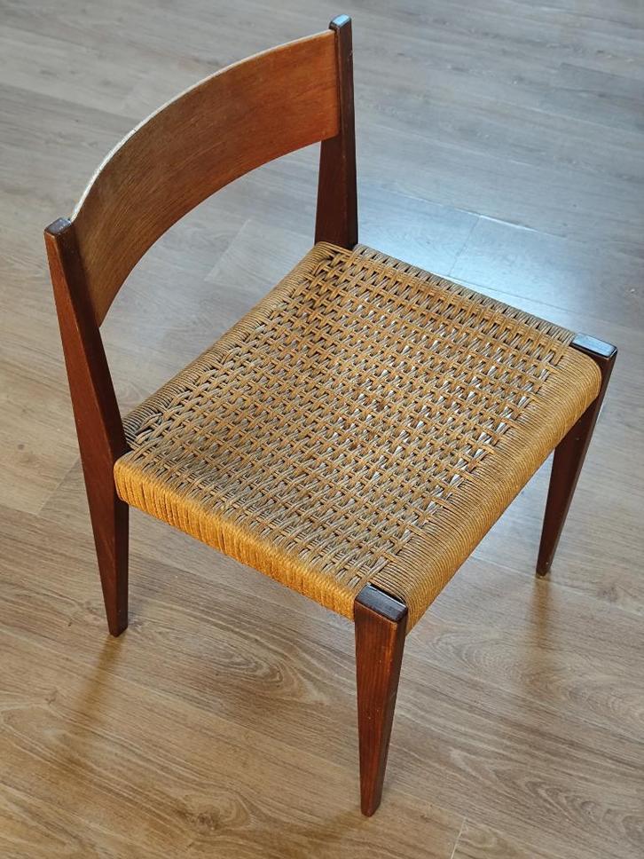 Cadovius 4 vintage Pia stoelen, Antiek en Kunst, Antiek | Meubels | Stoelen en Sofa's, Ophalen