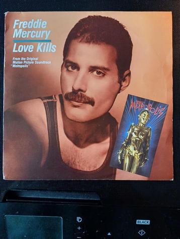 Freddie Mercury – Love Kills  1984  nMint beschikbaar voor biedingen