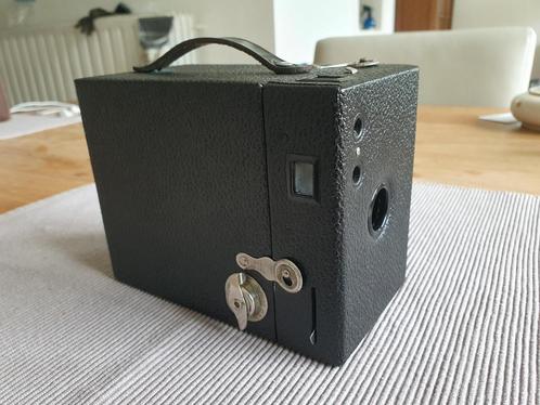 Vintage Kodak "Hawk-Eye" camera met Zeiss lichtmeter, Audio, Tv en Foto, Fotocamera's Analoog, Zo goed als nieuw, Kodak, Ophalen