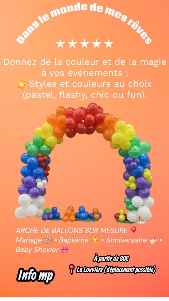 Arche de ballon, Diversen, Vlaggen en Wimpels, Nieuw, Ophalen of Verzenden