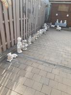 Diverse beeldjes , variabele grote., Ophalen, Gebruikt, Beton, Dierenbeeld