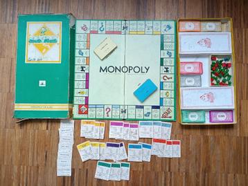 Oud Monopoly spel, Belgische editie beschikbaar voor biedingen