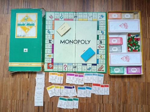 Oud Monopoly spel, Belgische editie, Hobby en Vrije tijd, Gezelschapsspellen | Bordspellen, Gebruikt, Een of twee spelers, Drie of vier spelers