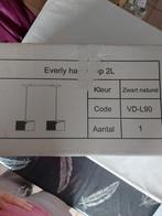 Suspension double en rotin, Enlèvement ou Envoi, Métal