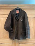 Lederen jas, Kleding | Heren, Ophalen, Gedragen, Maat 52/54 (L), Bruin