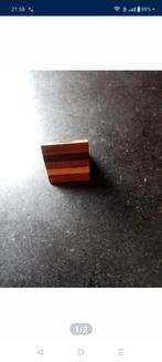 Houten ring, Handtassen en Accessoires, Ringen, Ophalen of Verzenden, Zo goed als nieuw