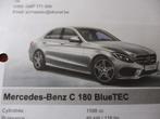 Mercedes bleu tec 180 cd, Autos, Mercedes-Benz, 5 places, Cuir, Berline, Automatique