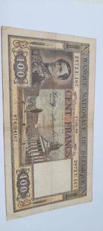 Bankbiljet 100 franc  17/06/1946 belgie, Ophalen of Verzenden