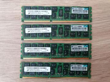 Mémoire 64GB 2RX4 PC3L-10600R-9 KIT (4 *16Gb pour 50€)