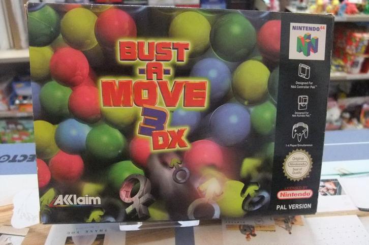 bust a move 3dx n64, Games en Spelcomputers, Games | Nintendo 64, Gebruikt, Puzzel en Educatief, Vanaf 12 jaar, Ophalen of Verzenden