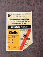 Oud ticket duitsland-belgie, Verzamelen, Sportartikelen en Voetbal, Verzenden, Zo goed als nieuw, Overige typen