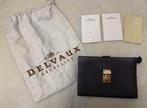 Delvaux portefeuille, Handtassen en Accessoires, Portemonnees, Gebruikt, Ophalen of Verzenden, Bruin