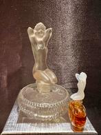 ISADORA ANTIEK FLACON FLES PARFUM LEEG VIDE + miniature vol, Enlèvement ou Envoi, Utilisé, Bouteille de parfum