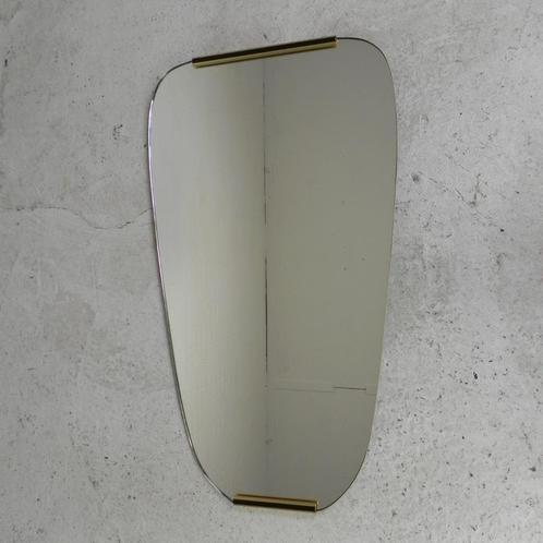 Grote vintage spiegel, 46 x 82 cm, Antiek en Kunst, Antiek | Spiegels, Verzenden