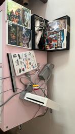 Nintendo WII console met 5 spelletjes, Ophalen, Wit, DS Original of Phat, Gebruikt