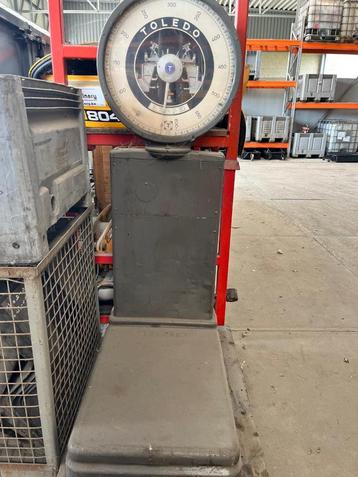 WEEGSCHAAL TOLEDO MAX 600KG, Ophalen, Gebruikt, Vloerweegschaal, 200 kg of meer
