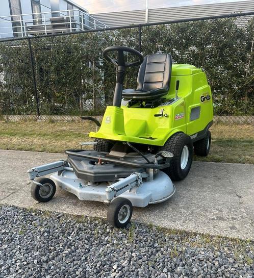 Frontmaaier Grillo Hydrostaat 2Cilinder Motor B&S, Tuin en Terras, Zitmaaiers, Zo goed als nieuw, 120 cm of meer, Opvangbak, Ophalen of Verzenden