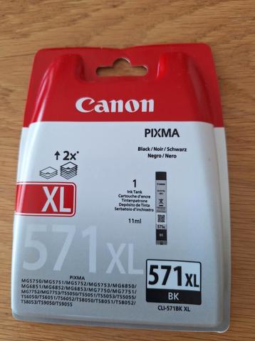 Canon CLI-571BK XL original et non ouvert