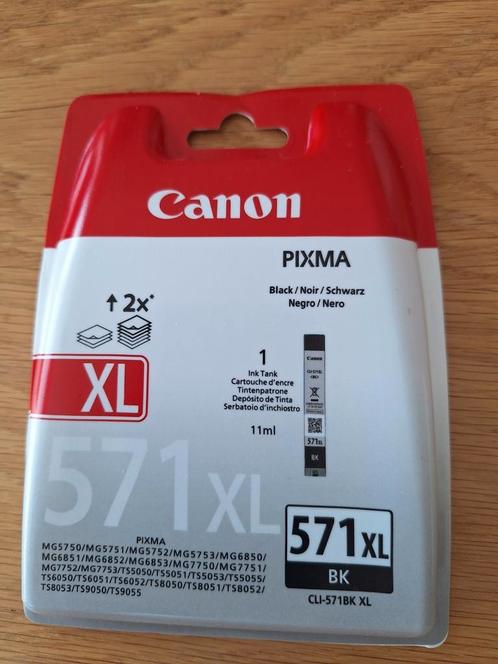 Canon CLI-571BK XL origineel en ongeopend, Computers en Software, Printerbenodigdheden, Nieuw, Cartridge, Ophalen of Verzenden