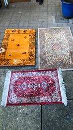 3 matten wollen tapijten indische, Huis en Inrichting, Stoffering | Tapijten en Vloerkleden, Ophalen of Verzenden, Zo goed als nieuw