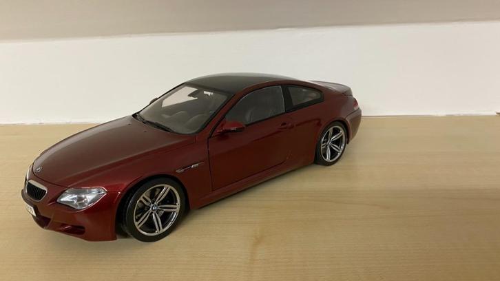 BMW M6 E63 schaal 1:18, Hobby en Vrije tijd, Modelauto's | 1:18, Zo goed als nieuw, Auto, Kyosho, Ophalen