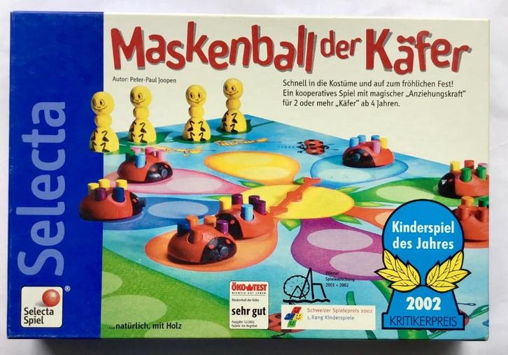 BAL MASQUE DES COCCINELLES, un joli jeu de Selecta, Kinderen en Baby's, Speelgoed | Educatief en Creatief, Gebruikt, Ophalen of Verzenden