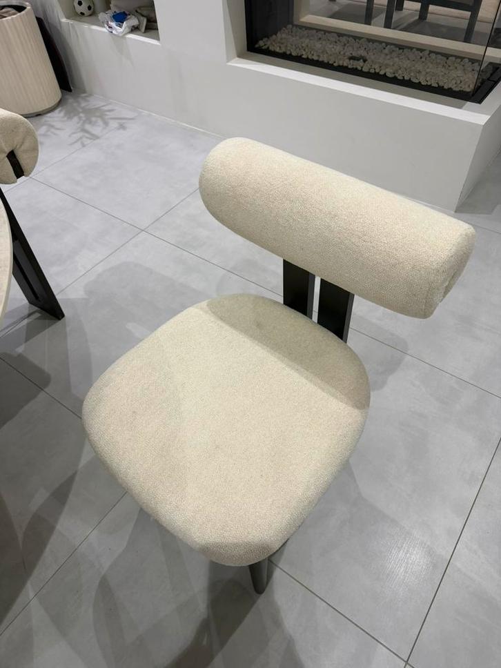 eetkamer stoelen, Huis en Inrichting, Stoelen, Gebruikt, Vijf, Zes of meer stoelen, Hout, Kunststof, Stof, Overige kleuren, Ophalen