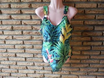 (3)- maillot femme t.XL vert coloré - shein - neuf - beschikbaar voor biedingen
