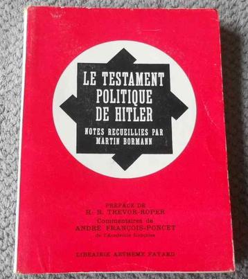 Le testament politique de Hitler beschikbaar voor biedingen