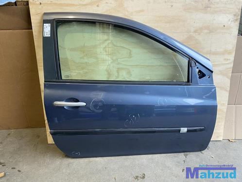 RENAULT CLIO 3 Grijs TEJ47 Rechts Deur portier 3 deurs 2005-, Auto-onderdelen, Carrosserie, Deur, Renault, Gebruikt